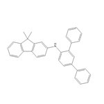9,9-Dimethyl-N-[1,1':3',1''-terphenyl]-4'-yl-9H-fluoren-2-amine pictures