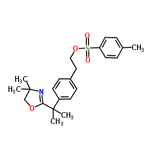 2-[4-[1-(4,4-dimethyl-5H-oxazol-2-yl)-1 methyl-ethyl] phenyl]ethyl 4-methylbenzenesulfonate