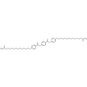 "4-((4-(11-(acryloyloxy)undecyloxy)phenoxy) carbonyl)phenyl 4-(11-(acryloyloxy) undecyloxy)benzoate"