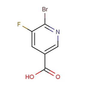 6-Bromo-5-fluoronicotinic acid