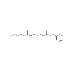 Carbamic acid, N-[3-[(5-hydroxy-1-oxopentyl)amino]propyl]-, phenylmethyl ester