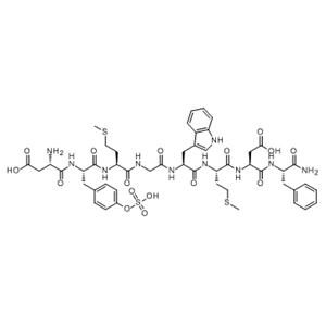 Cholecystokinin Octapeptide (sulfated) ammonium salt