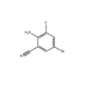 2-AMINO-5-BROMO-3-FLUORO-BENZONITRILE