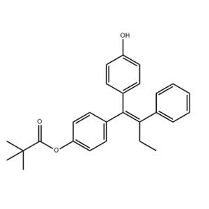 (E)-1-(4-HYDROXYPHENYL)-1-[4-(TRIMETHYLACETOXY)PHENYL]-2-PHENYLBUT-1-ENE