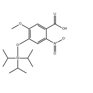 5-methoxy-2-nitro-4-[[tris(1-methylethyl)silyl]oxy]Benzoic acid