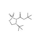	(4R)-4-t-Butyl-1,2,3-oxathiazolidine-2,2-dioxide-3-carboxylic acid t-butyl ester, Min. 97% pictures
