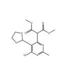 	Propanedioic acid, 2-[6-chloro-5-(1,3-dioxolan-2-yl)-2-methyl-4-pyrimidinyl]-, 1,3-dimethyl ester pictures