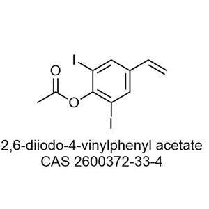 3,6-diiodo-4-vinyl-1,2-phenylene diacetate