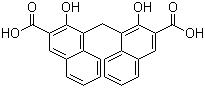 CAS # 130-85-8, Pamoic acid, 4,4'-Methylenebis[3-hydroxy-2-naphthalenecarboxylic acid], Embonic acid
