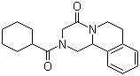 CAS # 55268-74-1, Praziquantel, 2-Cyclohexyl-carbonyl-1,3,4,6,7,11b-hexahydro-2H-pyrazine(2,1-a)isoquinoline-4-one