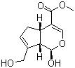 CAS # 6902-77-8, Genipin, 1,4a,5,7a-Tetrahydro-1-hydroxy-7-(hydroxymethyl)-cyclopenta(c)pyran-4-carboxylic acid methyl ester