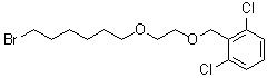 CAS # 503070-57-3, 2-[2-(6-Bromohexyloxy)ethoxymethyl]-1,3-dichlorobenzene