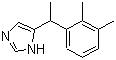 CAS # 86347-14-0 (106807-72-1), Medetomidine, dl-Medetomidine, 4-[1-(2,3-Dimethylphenyl)ethyl]-1H-imidazole