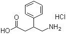 CAS # 1078-21-3, 4-Amino-3-phenylbutyric acid hydrochloride, Phenibut, Phenigam, Phenybut