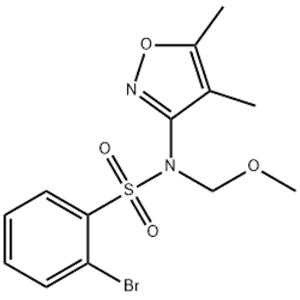 2-bromo-N-(4,5-dimethylisoxazol-3-yl)-N-(methoxymethyl)benzenesulfonamide