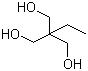 CAS # 77-99-6, Trimethylol propane, 1,1,1-Trimethylolpropane, 2-Ethyl-2-(hydroxymethyl)-1,3-propanediol