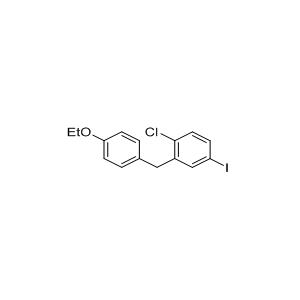 1-chloro-2-[(4-ethoxyphenyl)methyl]-4-iodobenzene