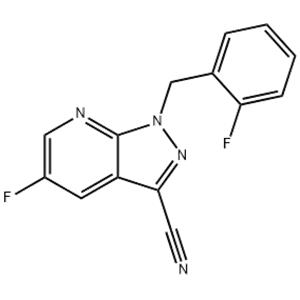 5-fluoro-1-(2-fluorobenzyl)-1H-pyrazolo[3,4-b]pyridine-3-carbonitrile