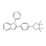 1-Phenyl-2-(4-(4,4,5,5-tetramethyl-1,3,2-dioxaborolan-2-yl)phenyl)-1H-benzo[d]imidazole pictures