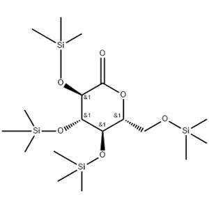 (3R,4S,5R,6R)-3,4,5-Tris[(trimethylsilyl)oxy]-6-{[(trimethylsilyl)oxy]methyl}tetrahydro-2H-pyran-2-on