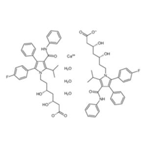 Atorvastatin hemicalcium trihydrate