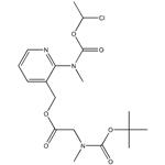 Glycine, N-[(1,1-diMethylethoxy)carbonyl]-N-Methyl-, [2-[[(1-chloroethoxy)carbonyl]MethylaMino]-3-pyridinyl]Methyl ester pictures