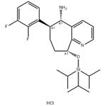 (5S,6S,9R)-6-(2,3-difluorophenyl)-9-((triisopropylsilyl)oxy)-6,7,8,9-tetrahydro-5H-cyclohepta[b]pyridin-5-aminedihydrochloride pictures