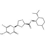 [1R-[1(2S*,5R*),2beta,5alpha]]-5-(4-Amino-5-fluoro-2-oxo-1(2H)-pyrimidinyl)-1,3-oxathiolane-2-carboxylic acid 5-methyl-2-(1-methylethyl)cyclohexyl ester pictures