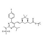 tert-Butyl 6-[(1E)-2-[4-(4-fluorophenyl)-6-(1-methylethyl)-2-[methyl(methylsulfonyl)amino]-5-pyrimidinyl]ethenyl]-2,2-dimethyl-1,3-dioxane-4-acetate pictures