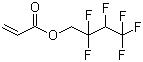 CAS # 54052-90-3, 2,2,3,4,4,4-Hexafluorobutyl acrylate