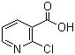 CAS # 2942-59-8, 2-Chloronicotinic acid, 2-Chloro-3-pyridinecarboxylic acid