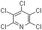 CAS # 2176-62-7, Pentachloropyridine, 2,3,4,5,6-Pentachloropyridine