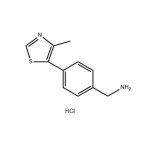 (4-(4-Methylthiazol-5-yl)phenyl)methanamine hydrochloride