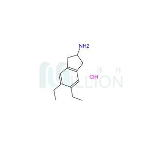 1H-Inden-2-aMine,5,6-diethyl-2,3-dihydro-,hydrochloride (1:1)