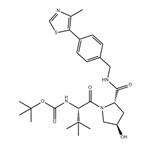 tert-butyl ((S)-1-((2S,4R)-4-hydroxy-2-((4-(4-methylthiazol-5-yl)benzyl)carbamoyl)pyrrolidin-1-yl)-3,3-dimethyl-1-oxobutan-2-yl)carbamate pictures