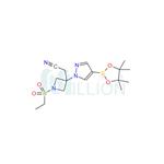 3-Azetidineacetonitrile, 1-(ethylsulfonyl)-3-[4-(4,4,5,5-tetramethyl-1,3,2-dioxaborolan-2-yl)-1H-pyrazol-1-yl]- pictures