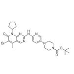 4-[6-[(6-Bromo-8-cyclopentyl-7,8-dihydro-5-methyl-7-oxopyrido[2,3-d]pyrimidin-2-yl)amino]-3-pyridinyl]-1-piperazinecarboxylic acid 1,1-dimethylethyl ester pictures