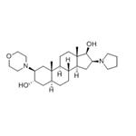 (2b,3a,5a,16b,17b)-2-(4-Morpholinyl)-16-(1-pyrrolidinyl)androstane-3,17-diol pictures