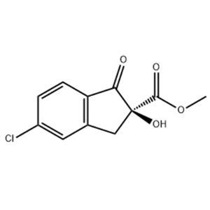 (2S)-Methyl 5-chloro-2,3-dihydro-2-hydroxy-1-oxo-1H-indene-2- carboxylate