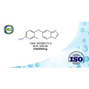 4-([1,2,4]triazolo[1,5-a]pyridin-7-yloxy)-3-methylaniline