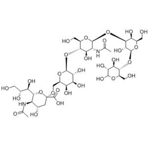 ALPHA-NEU5AC-[2->6]-BETA-GAL-[1->4]-BETA-GLCNAC-[1->3]-BETA-GAL-[1->4]-GLC SODIUM SALT