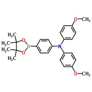 BenzenaMine, N,N-bis(4-Methoxyphenyl)-4-(4,4,5,5-tetraMethyl-1,3,2-dioxaborolan-2-yl)-