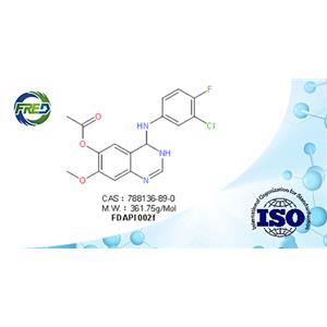 4-(3-Chloro-4-fluorophenyl-ami-no)-7-methoxyquinazolin-6-yl acetate