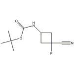 tert-butyl ((1s,3s)-3-cyano-3-fluorocyclobutyl)carbamate pictures