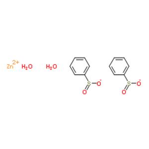Zinc benzenesulfinate hydrate (1:2:2)
