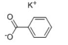 Potassium Benzoate Structure