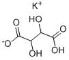 Potassium Bitartrate Structure