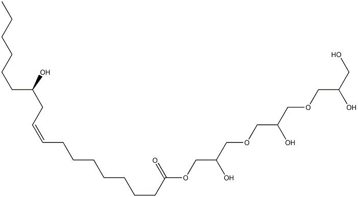Polyglyceryl-3 Ricinoleate Structure