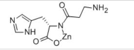 Polaprezinc (Zinc Carnosine) Structure