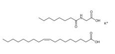 Potassium Cocoyl Glycinate Structure